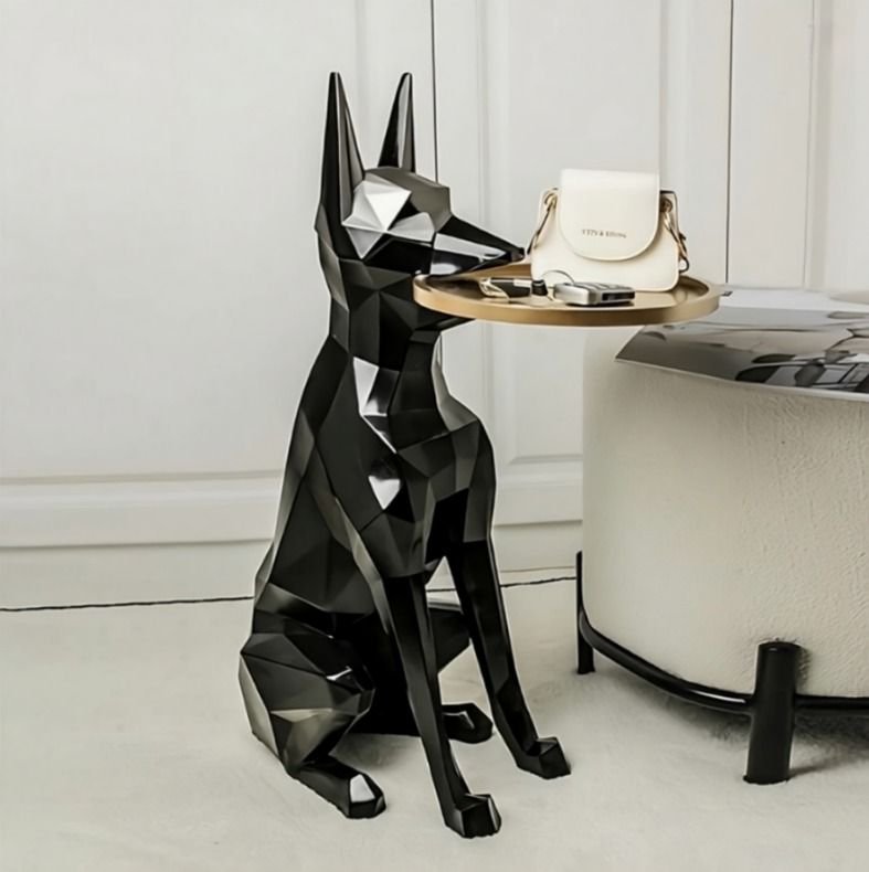 Decorative animal side tables