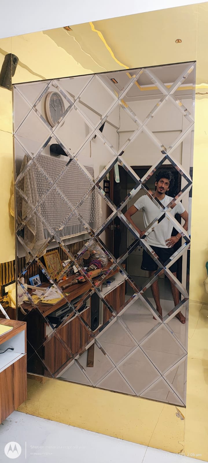 5MM ASAHI INDIA BROWN MIRROR DECORATIVE PANEL FOR EMPTY WALLS