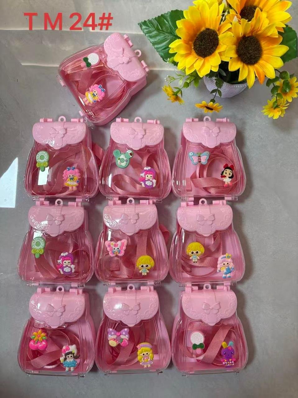 Imported plastic backpack