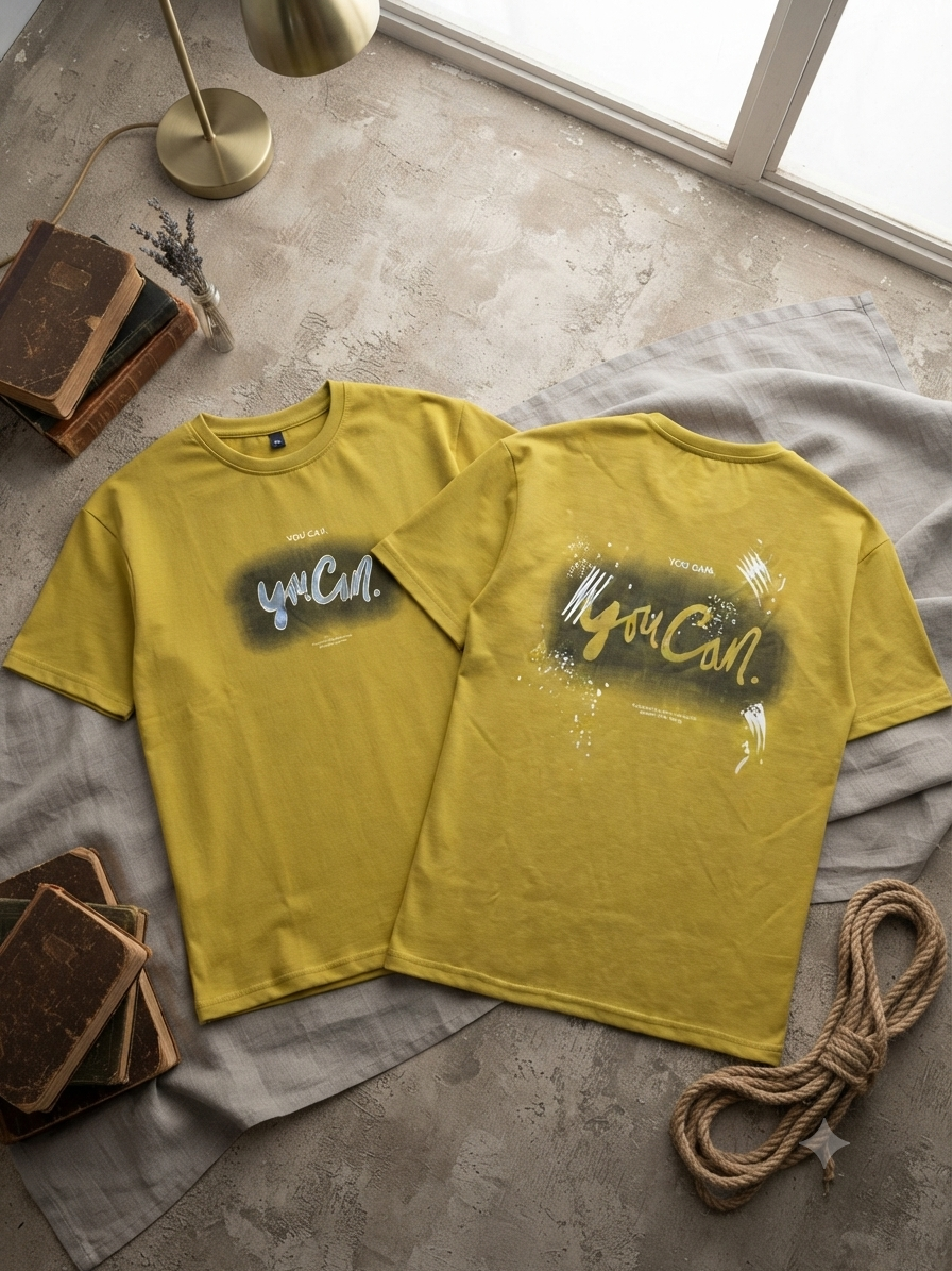 Imported regular tees with back print